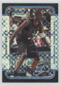 2003-04 Bowman Rookies Chrome X-Fractor /150 Ndudi Ebi #116 Rookie RC