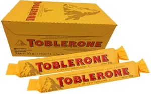 TOBLERONE MILK CHOCOLATE HONEY & ALMOND BOX of 24x35g. ALL GIFTS & OCCASIONS - Picture 1 of 1