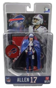 Camiseta deportiva blanca de Josh Allen Buffalo Bills #17 de platino de McFarlane NFL Legacy Series 6 - Imagen 1 de 1