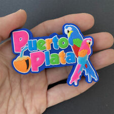 Puerto Plata Dominican Republic Tourism Travel Souvenir 3D Rubber Fridge Magnet