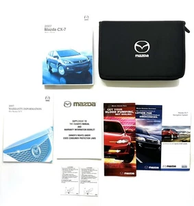 2007 Mazda CX-7 Owners Manual w/ Case - Picture 1 of 11