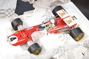 EXOTO 1/18 FERRARI 312B CLAY REGAZZONI #4 GRAND PRIX CLASSIC DIE CAST MODEL - Foto 1 di 11