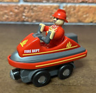 Lidl Kunststoff magnetische Feuerwehr Boot für Holzgleiszug Sets