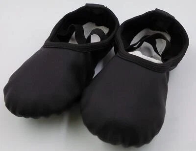 Zapatos sin cordones de ballet negros Stelle para niñas pequeñas talla 8MT Foto 1 de 4