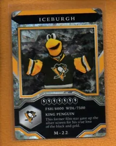 Iceburgh - Pittsburgh Penguins 2021-22 UD MVP Hockey Mascot Gaming Sparkle M-22 - Picture 1 of 1