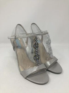 Blau von Betsy Johnson Damen SB-Chloe Kleid Sandale, 9 M US, silber - Bild 1 von 12