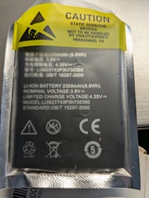 New Replacement Battery Li3823T43P3h735350 For Cricket ZTE Sonata 3 Z832 2300mAh - Image 1 of 2