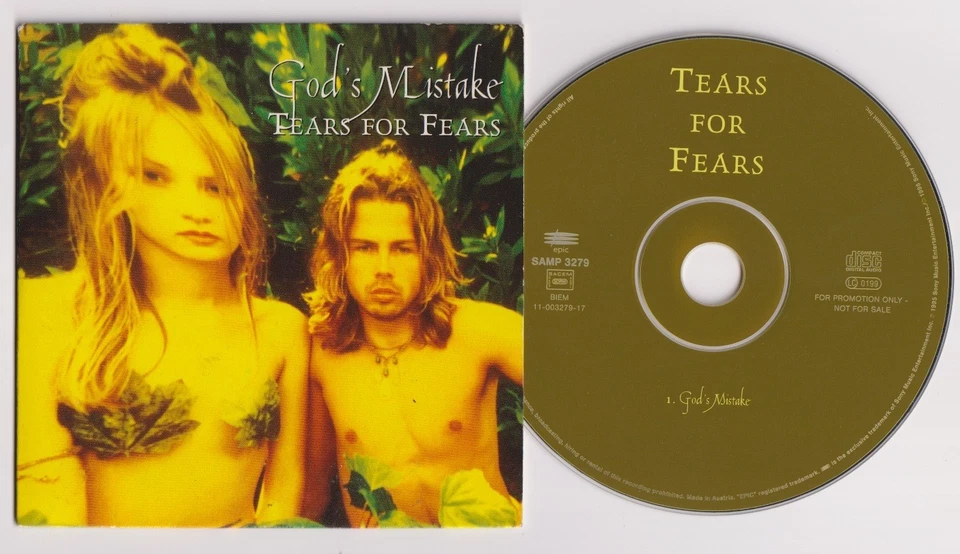 Tears For Fears – God's Mistake - 1 Track Promo Single CD 1996  Epic – SAMP 3279 - Bild 1 von 1