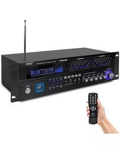 Amplificador de cine en casa PYLE Bluetooth - Ventilador de refrigeración incorporado con y radio - Imagen 1 de 2