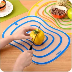 Clear Cutting Board Chopping Blocks Tool Non-slip PP Cutting Boards Kitchen - Picture 1 of 14