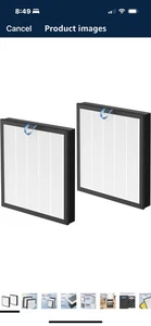 3 In 1 Vital 100s Air Purifier Activated Carbon Filter - Picture 1 of 5