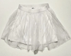 Geist Halloween Erwachsene Tüll Tutu Rock schimmernd weiß Größe Large Kostümkleidung - Bild 1 von 9
