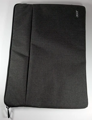 Funda para portátil ACER color gris acolchada con cremallera bolsa de transporte 15" simple elegante Foto 1 de 4