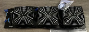 Techno 3Fan 19” Rack Mount Cooling Fan Assembly W/3 Fans New - Photo 1/2