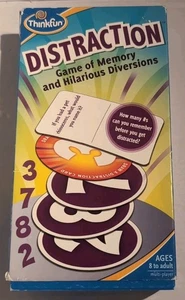 Distraction Card Game ThinkFun Fun Family Party Memory Challenge Party Board - Picture 1 of 15