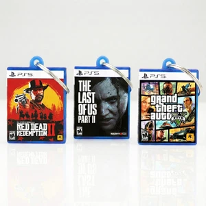 PS4 Miniatur Spielhülle Schlüsselanhänger – Playstation 4 Game Case Keychain - Bild 1 von 168