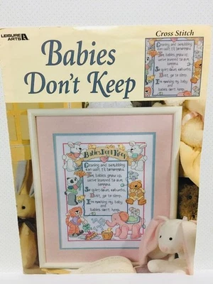 Leisure Arts Vintage Cross Stitch Chart Embroidery Pattern Collection - Image 1 of 4