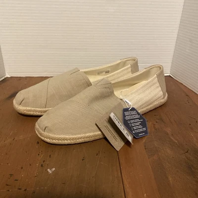 Cuerda de alpargata para mujer TOMS reciclada Oxford tostada 10019673 - talla EE. UU. mujer’s 12 Foto 1 de 4