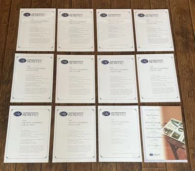 Lote de 12 Protectores de Página Transparente Creative Memories 12” x 15” 15ct — Nuevos Precintados Foto 1 de 4