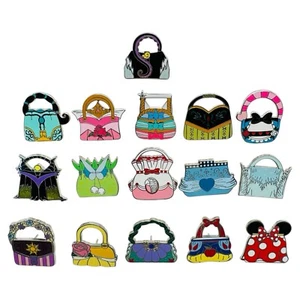 Disney Pins Prinzessin & Schurken Geldbörsen Handtaschen Mystery Pin 15er Set - Bild 1 von 23