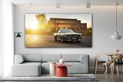 Impresión en lienzo The Mustang Shelby, arte de pared en lienzo Mustang Shelby  Foto 1 de 4