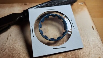 Seiko Mod, blue pelagos chapter ring for Skx007, Skx009 and other Seiko watches - Image 1 of 3