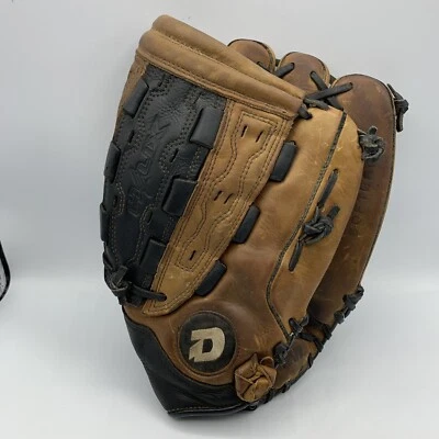 "Guante de softbol DeMarini 12,5"" A0800 Helix cuero ecco marrón lanzador derecho HX135" Foto 1 de 4