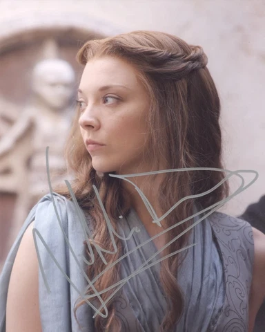 NATALIE DORMER as Margaery Tyrell - Game Of Thrones GENUINE SIGNED AUTOGRAPH Cover