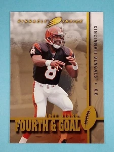 1997 Pinnacle Inside Fourth & Goal Jeff Blake Cincinnati Bengals #F18 🏈 - Picture 1 of 2