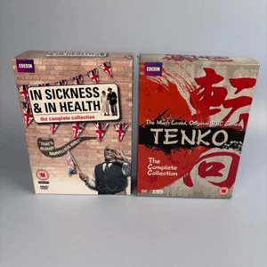 DVDS IN SICKNESS & IN HEALTH COMPLETE COLLECTION & TENKO COMPLETE SERIES 1 2 3 - Imagen 1 de 8
