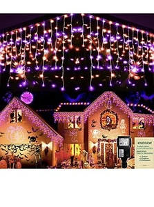 Eiszapfen Lichter Außen, 1216 LED 30m/98,5ft Wasserdicht Weihnachten Lichterkette Plu - Bild 1 von 6