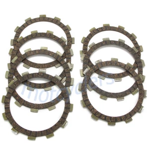 Clutch Friction Disc Plate Kit Fit for Suzuki RGV250 M/N/P/R/S 1 GS450 ET/EG/EJ - Picture 1 of 7