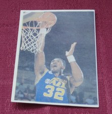 Cao Muflon RARE 1989 Yugoslavian Card #49 Karl Malone Utah Jazz