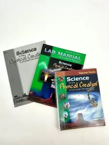 A Beka Book Science of Physical Creation Grade 9 TEACHER Kays & Guide - Foto 1 di 5