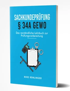 Sachkundeprüfung § 34a GewO Das verständliche Lehrbuch zur Prüfungsvorbereitung - Bild 1 von 4