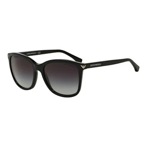 Occhiali Da Sole EMPORIO ARMANI MOD. EA 4060 Shiny Black Gradient Grey 140 - Imagen 1 de 7