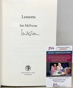 Lessons by Ian McEwan SIGNED JSA/COA Authentication - Picture 1 of 9