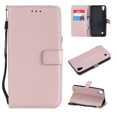Wallet Case Magnetic Leather Flip Anti Scratch Phone Cover For LG G6 K7 K10 K42 - Image 1 of 4