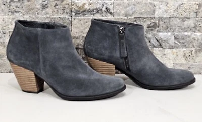 Botines ECCO Mujer Gamuza Cuero Forma 55 Western Gris 39 | 8-8.5 Foto 1 de 4