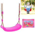 Mini Swing Set Easy Install Swing Ring Swing Chair for Boys Girls (Pink)
