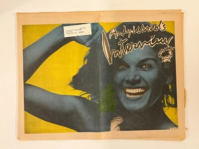 ANDY WARHOL Interview Magazine July 1975 Mary McFadden Alice Cooper De Niro NYC! - Image 1 of 4