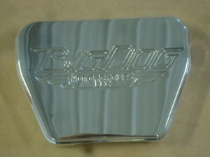 BIG DOG MOTORCYCLES COIL COVER EARLY MODELS POLISHED W/ LOGO 2002 & OLDER OEM - Picture 1 of 4