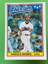 1988 Topps UK Minis Harold Baines #1