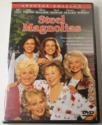 1989 STEEL MAGNOLIAS 2000 DVD FACTORY SEALED NEW STARRING JULIA ROBERTS Foto 1 de 2