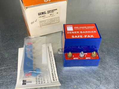 Gems 50625 Safe-Pak Zener Barrier Solid State Limiting Device ST-42740 - Image 1 of 3