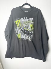 NASCAR Cup Series Monster Energy Pullover Black Sz: 2XL. 2017 Race Schedule.