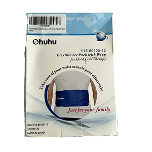 Ohuhu Reusable Hot Cold Gel Ice Pack Flexible Ice Pack Flexible with Wrap - Picture 1 of 7