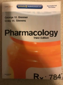 Pharmacology (Third Edition) Brenner and Stevens - Picture 1 of 4