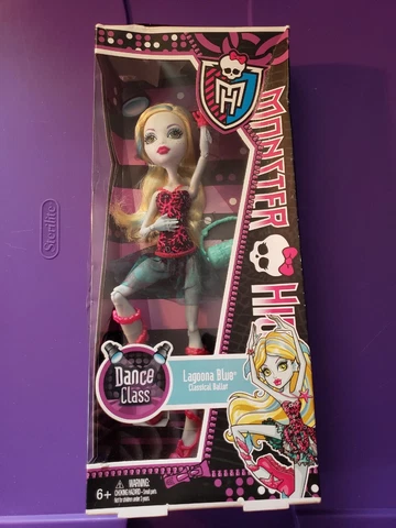 Monster High Lagoona Blue Classical Ballet Dance Class New In Damaged Box Cover