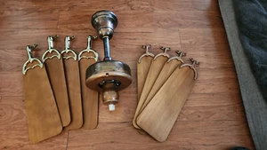 100 YEAR OLD ANTIQUE 36" HUNTER 1032 CEILING FAN W COOPER Guaranteed for Life* - Picture 1 of 11